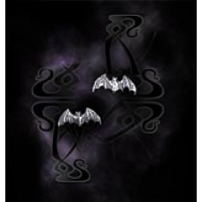 ARTICULOS REGALO:BAT STUDS EARRINGS                         