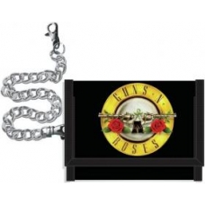 GUNS N ROSES=WALLET=BULLET LOGO (+ CHAIN) (CARTERA BILLETRE