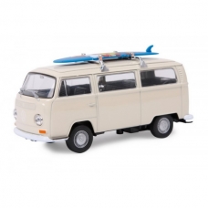 ARTICULOS REGALO:COCHE MINIATURA VW BUS T2+PLANCHA SURF     