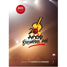 SIEMPRE ASI:20 A?OS (EDIC.ESP.2CD+2DVD+LIBRO)                SIEMPRE ASI:20 A?OS (EDIC.ESP.2CD+2DVD+LIBRO)