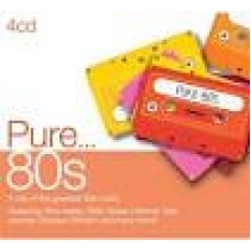 VARIOS - PURE...80S (4CD) -IMPORTACION-                    