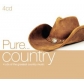 VARIOS - PURE...COUNTRY (4CD) -IMPORTACION-                 