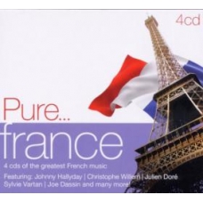 VARIOS - PURE...FRANCE (4CD) -IMPORTACION-                  