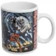 IRON MAIDEN:=MUG=NUMBER OF THE BEAST (TAZA) -IMPORTACION-   