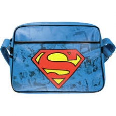 ARTICULOS REGALO:SUPERMAN=BAG RETRO=-LOGO (BOLSO)           