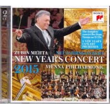 WIENER PHILHARMONIKER:NEW YEARS CONCERT 2015/ZUBIN MEHTA(2C WIENER PHILHARMONIKER:NEW YEARS CONCERT 2015/ZUBIN MEHTA(2C