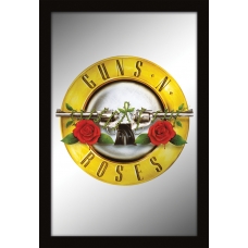 GUNS N ROSES =FRAMED MIRROR - LOGO (ESPEJO) -IMPORTACION-  