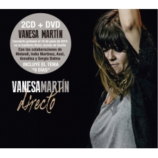 VANESA MARTIN:DIRECTO (2CD+DVD)                             