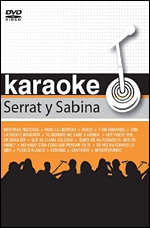VARIOS - KARAOKE SERRAT Y SABINA (DVD KARAOKE)              