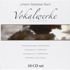 BACH, JOHAN SEBASTIAN -VOKALWERKE, WOCALWORKS (10CD WALLET B