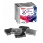 MUEBLES ACCESORIOS MUEBLES AUDIO VIDEO:20 CD BOXES SLIM LINE