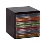 MUEBLES ACCESORIOS AUDIO VIDEO:CUBODISC 10 CD / 20 CD SLIM A