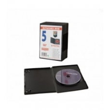 MUEBLES ACCESORIOS AUDIO VIDEO:5DVD SLIM SENCILLO NEGRO     