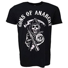 ARTICULOS REGALO:SONS OF ANARCHY=T-SHIRT=-CLASSIC -M- BLACK 