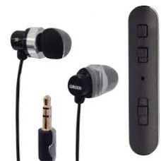 ELECTRONICA:GRIXX OPTIMUM AURICULAR IN-EAR-NEGRO REMOTO MICR