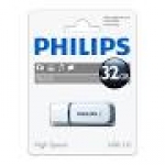 ELECTRONICA:PHILIPS USB 2.0 32GB SNOW GREY (PEN-DRIVE)      