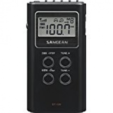 ELECTRONICA:SANGEAN DT-120 BLACK (RADIO DIGITAL DE BOLSILLO)