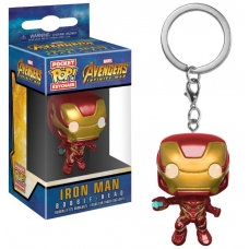 ARTICULOS REGALO:LLAVERO POP MARVEL INFINITY WAR -IRON MAN- 