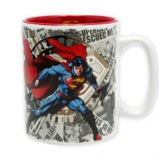 ARTICULOS REGALO:TAZA DC COMICS SUPERMAN                    
