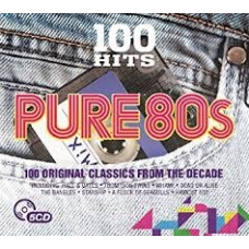 VARIOS - 100 HITS - PURE 80S -IMPORTACION-                  