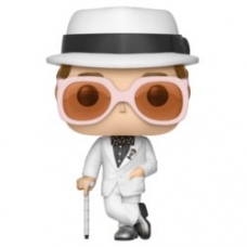 ARTICULOS REGALO:FIGURA POP ROCK ELTON JOHN WHITE           
