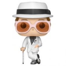 ARTICULOS REGALO:FIGURA POP ROCK ELTON JOHN WHITE           