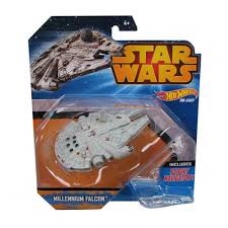 ARTICULOS REGALO:FIGURA MILLENNIUM FALCON STAR WARS HOT WHEE