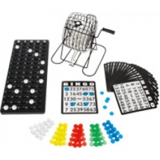 ARTICULOS REGALO:BOMBO DE BINGO CON ACCESORIOS              