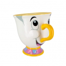 ARTICULOS REGALO:TAZA DISNEY BELLA Y BESTIA CHIP            