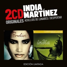 INDIA MARTINEZ:AZULEJOS DE LUNARES / DESPERTAR (2CD ORIGINAL