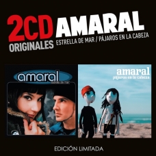 AMARAL:ESTRELLA DE MAR / PAJAROS EN LA CABEZA (2CD ORIGINALE