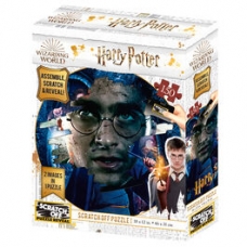 ARTICULOS REGALO:PUZZLE PARA RASCAR HARRY - POTTER 150PZS   