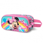 ARTICULOS REGALO:PORTATODO 3D RAINBOW MINNIE DISNEY DOBLE   