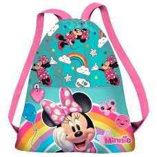 ARTICULOS REGALO:SACO RAINBOW MINNIE DISNEY 31CM            