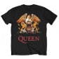 QUEEN:T-SHIRT=-CLASSICS CREST -M- (CAMISETA) -IMPORTACION-  