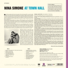 NINA SIMONE:AT TOWN HALL (180GR. TRANSPARENT PURPLE VINYL)-I NINA SIMONE:AT TOWN HALL (180GR. TRANSPARENT PURPLE VINYL)-I