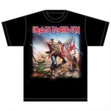 IRON MAIDEN:=THE SHIRT=TROOPER -M- BLACK (CAMISETA)-IMPORTAC