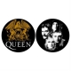 QUEEN =SLIPMAT= CREST & FACES (SET DE 2) -IMPORTACION-      