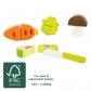 ARTICULOS REGALO:SET DE VEGETALES FSC 100%                  