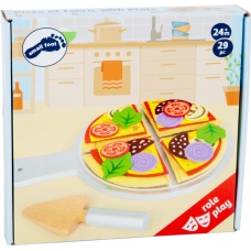 ARTICULOS REGALO:PIZZA DE TELA CON PLATO                    