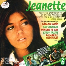 JEANETTE:TODAS SUS GRAVACINES EN HISPAVOX (1967-1976) -2CD- 