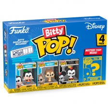 ARTICULOS REGALO:BLISTER 4 FIGURAS BITTY POP DISNEY GOOFY   