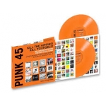 VARIOS - PUNK 45 KILL THE HIPPIES KILL YOURSELF!(ORANGE)-2LP
